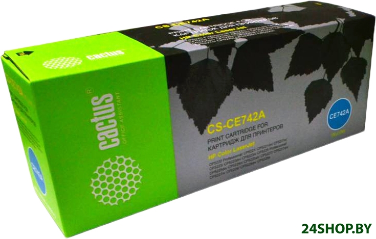 Картридж CACTUS CS-CE742A (аналог HP 307A (CE742A)) Картридж CACTUS CS-CE742A (аналог HP 307A (CE742A))