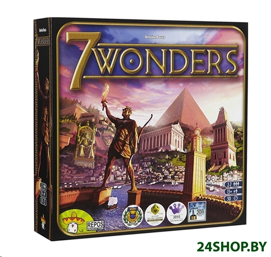 Настольная игра Asmodee 7 Wonders (7 чудес) Настольная игра Asmodee 7 Wonders (7 чудес)