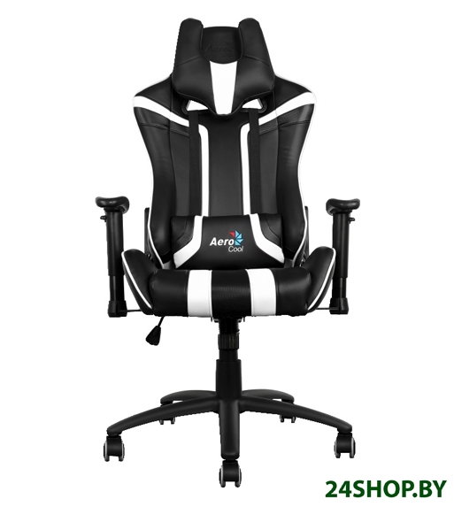 Кресло AeroCool AC120 (черный/белый) Кресло AeroCool AC120 (черный/белый)
