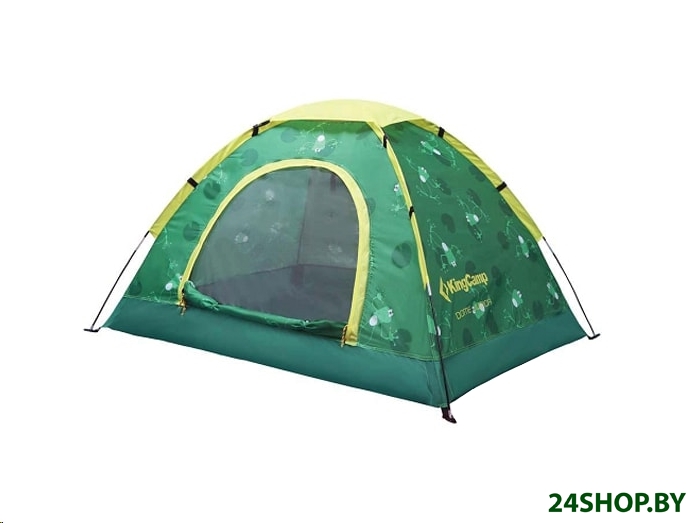 Кемпинговая палатка KingCamp Dome Junior 3034 (зеленый) Кемпинговая палатка KingCamp Dome Junior 3034 (зеленый)