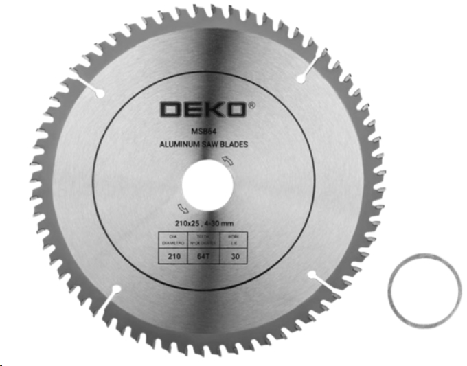 Пильный диск Deko MSB64 063-4350 Пильный диск Deko MSB64 063-4350