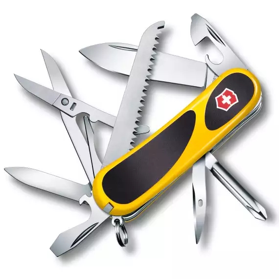 Нож перочинный Victorinox EvoGrip 18 2.4913.C8 (жёлто-чёрный) Нож перочинный Victorinox EvoGrip 18 2.4913.C8 (жёлто-чёрный)