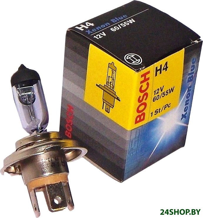 Галогенная лампа Bosch H4 Xenon Blue 1шт Галогенная лампа Bosch H4 Xenon Blue 1шт