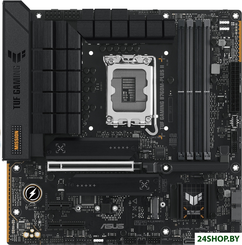 Материнская плата ASUS TUF Gaming B760M-Plus II Материнская плата ASUS TUF Gaming B760M-Plus II