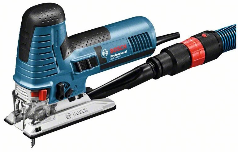 Электролобзик Bosch GST 160 CE (0601517000). Кейс L-BOXX 136 в комплекте Электролобзик Bosch GST 160 CE (0601517000). Кейс L-BOXX 136 в комплекте
