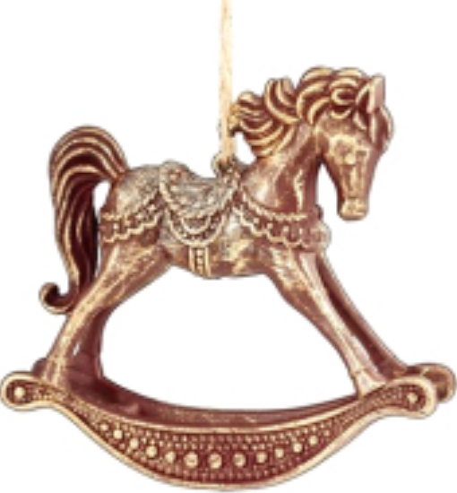 Игрушка Erich Krause Decor Рождественская лошадка-качалка (50676) Игрушка Erich Krause Decor Рождественская лошадка-качалка (50676)