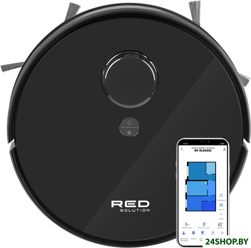 Робот-пылесос RED Solution RV-R6060S Робот-пылесос RED Solution RV-R6060S