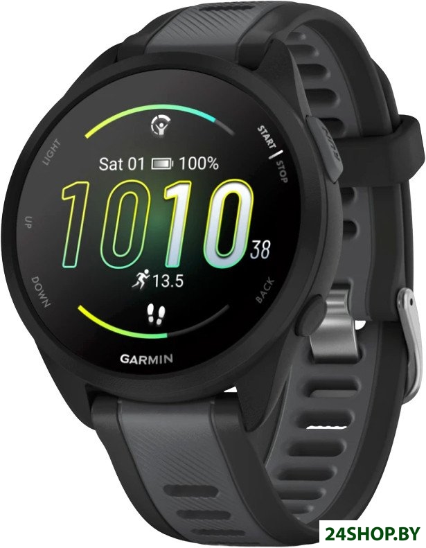 Умные часы Garmin Forerunner 165 Music (черный/сланцево-серый) Умные часы Garmin Forerunner 165 Music (черный/сланцево-серый)