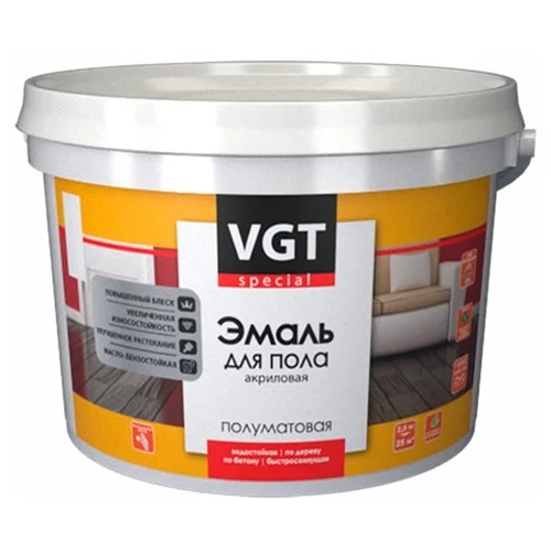 Эмаль VGT Профи для пола ВД-АК-1179 2.5 кг (серый) Эмаль VGT Профи для пола ВД-АК-1179 2.5 кг (серый)