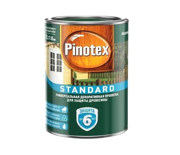 Пропитка Pinotex Standard (сосна, 9 л) Пропитка Pinotex Standard (сосна, 9 л)
