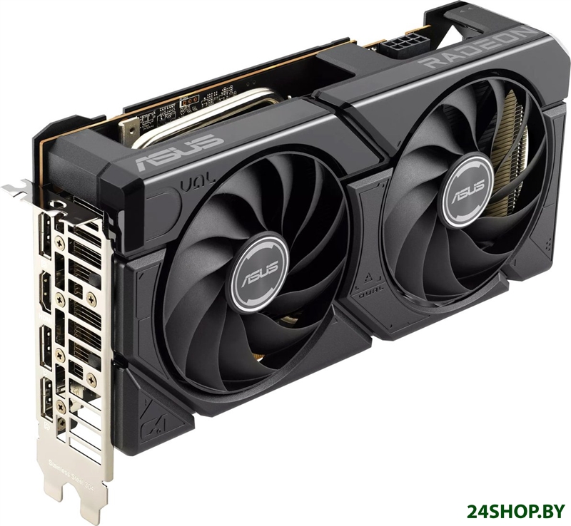 Видеокарта ASUS Dual Radeon RX 7600 EVO OC Edition 8GB GDDR6 DUAL-RX7600-O8G-EVO Видеокарта ASUS Dual Radeon RX 7600 EVO OC Edition 8GB GDDR6 DUAL-RX7600-O8G-EVO