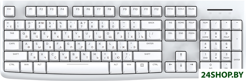 Клавиатура Dareu LK185 (белый) Клавиатура Dareu LK185 (белый)