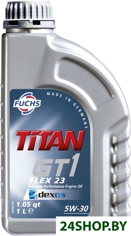 Моторное масло Fuchs Titan GT1 Flex 23 5W-30 1л Моторное масло Fuchs Titan GT1 Flex 23 5W-30 1л