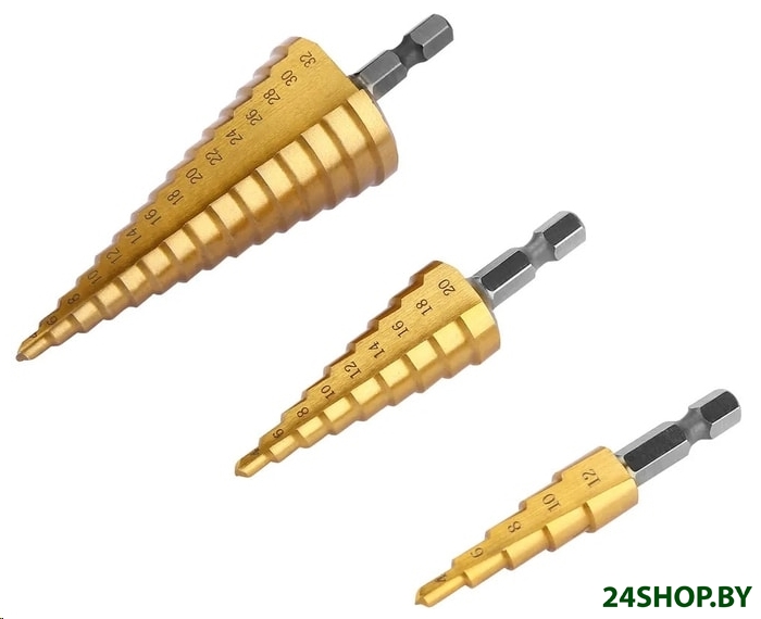Набор ступенчатых сверл Deko SD03 (065-0533) Набор ступенчатых сверл Deko SD03 (065-0533)