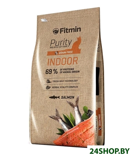 Сухой корм для кошек Fitmin Purity Indoor (0,4 кг) Сухой корм для кошек Fitmin Purity Indoor (0,4 кг)