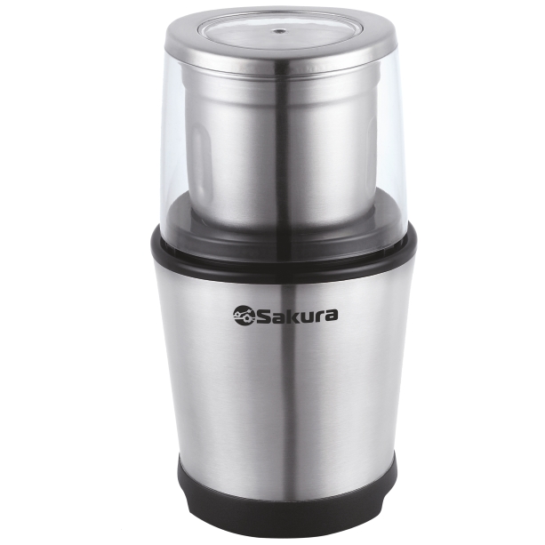 Кофемолка Sakura SA-6162S (нержавеющая сталь) Кофемолка Sakura SA-6162S (нержавеющая сталь)