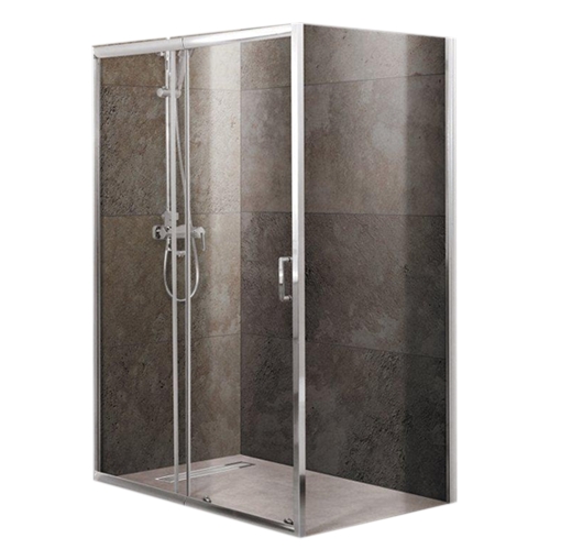 Душевой уголок BelBagno UNIQUE-AH-1-120/135-80-C-Cr (прозрачное стекло) Душевой уголок BelBagno UNIQUE-AH-1-120/135-80-C-Cr (прозрачное стекло)