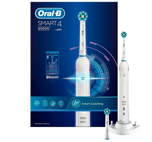 Электрическая зубная щетка Braun Smart 4 4000N Электрическая зубная щетка Braun Smart 4 4000N
