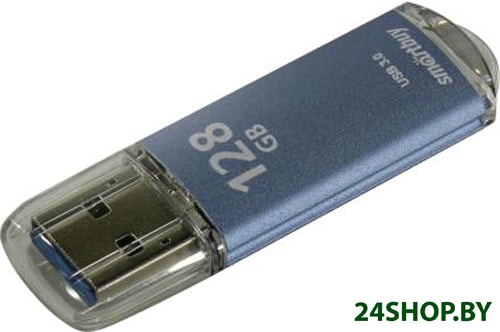 USB Flash Smart Buy V-Cut 128GB (синий) USB Flash Smart Buy V-Cut 128GB (синий)