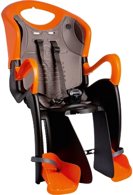 Детское велокресло Bellelli Tiger Relax sahara (black/orange) Детское велокресло Bellelli Tiger Relax sahara (black/orange)