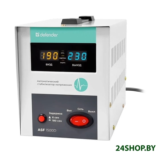 Стабилизатор напряжения Defender ASF 1500D (99036) Стабилизатор напряжения Defender ASF 1500D (99036)