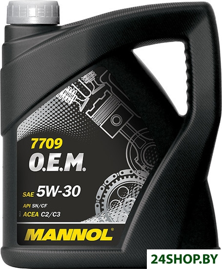 Моторное масло Mannol O.E.M. for Toyota Lexus 5W-30 4л Моторное масло Mannol O.E.M. for Toyota Lexus 5W-30 4л