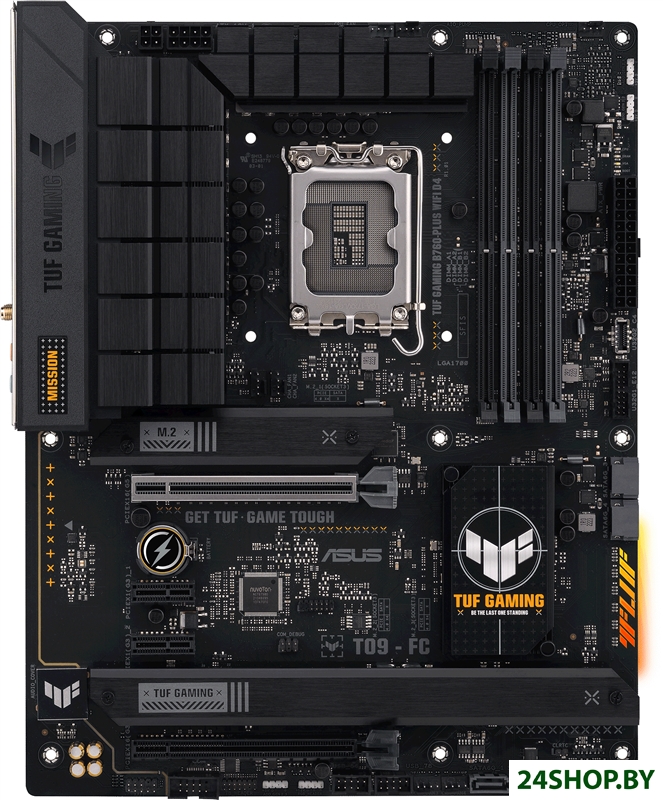 Материнская плата ASUS TUF Gaming B760-Plus WiFi D4 Материнская плата ASUS TUF Gaming B760-Plus WiFi D4
