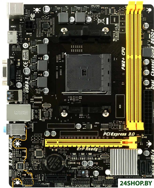 Материнская плата BIOSTAR A68MHE Ver. 7.x Материнская плата BIOSTAR A68MHE Ver. 7.x