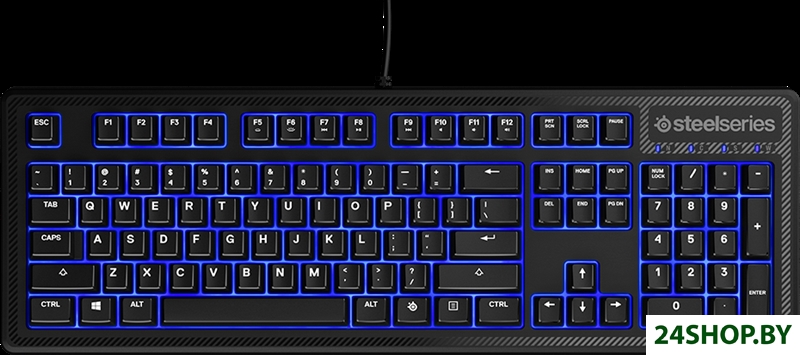Клавиатура SteelSeries Apex 100 черный Клавиатура SteelSeries Apex 100 черный