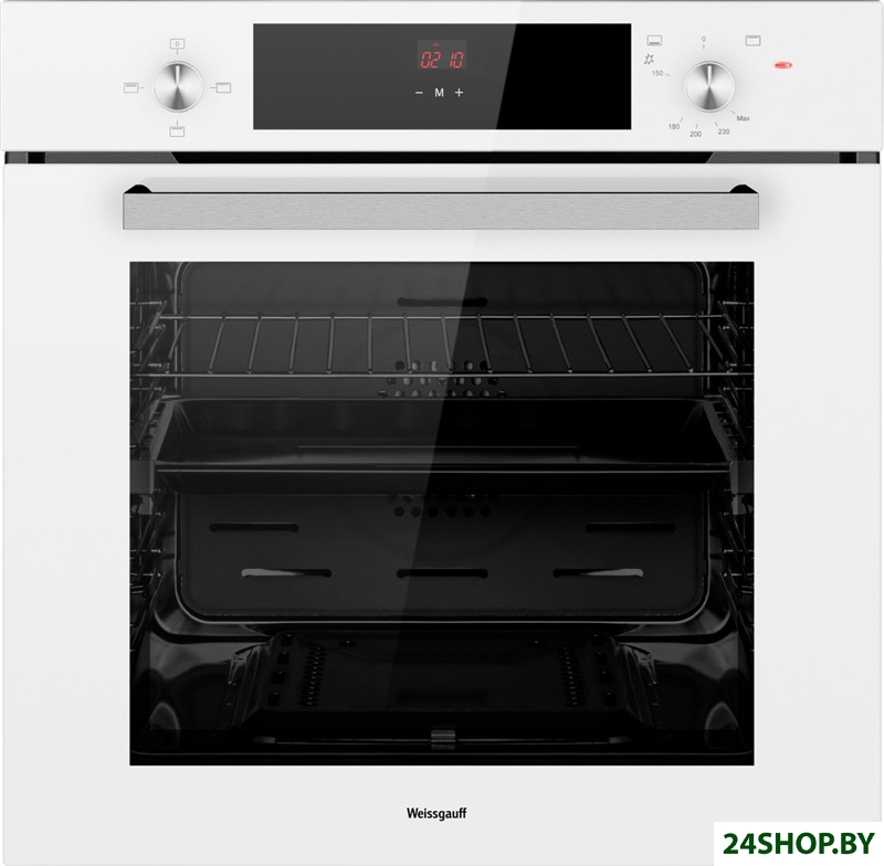 Газовый духовой шкаф Weissgauff WGO 702 D White Glass Газовый духовой шкаф Weissgauff WGO 702 D White Glass