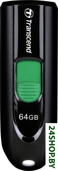 USB Flash Transcend JetFlash 790C 64GB (черный/зеленый) USB Flash Transcend JetFlash 790C 64GB (черный/зеленый)