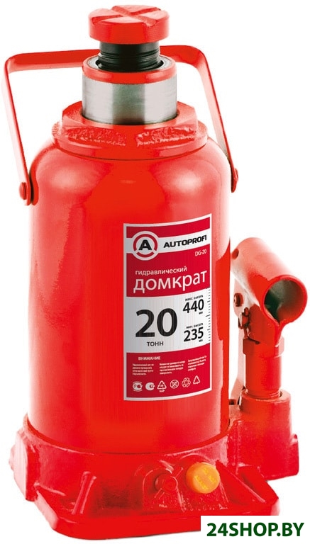 Бутылочный домкрат Autoprofi DG-20 20т Бутылочный домкрат Autoprofi DG-20 20т