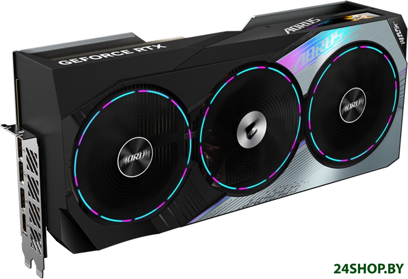 Видеокарта Gigabyte Aorus GeForce RTX 4090 Master 24G GV-N4090AORUS M-24GD Видеокарта Gigabyte Aorus GeForce RTX 4090 Master 24G GV-N4090AORUS M-24GD