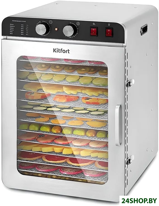 Сушилка для овощей и фруктов Kitfort KT-4926 Сушилка для овощей и фруктов Kitfort KT-4926