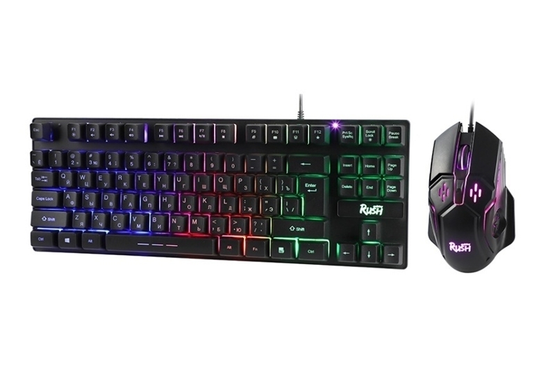 Клавиатура + мышь SmartBuy Rush Comrade SBC-550915G-K Клавиатура + мышь SmartBuy Rush Comrade SBC-550915G-K