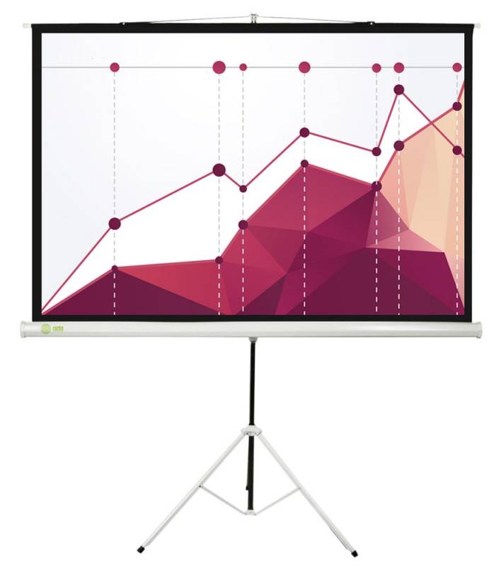 Проекционный экран Cactus Triscreen CS-PST-180x180см (белый) Проекционный экран Cactus Triscreen CS-PST-180x180см (белый)