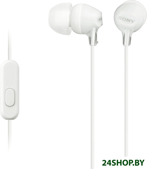 Гарнитура SONY MDR-EX15AP White Гарнитура SONY MDR-EX15AP White