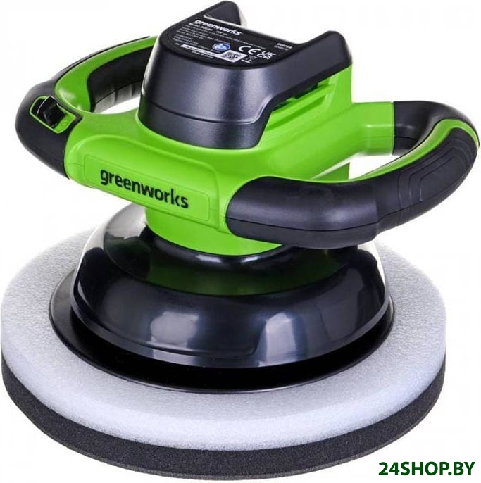 Полировальная машина Greenworks G24BU10 (без АКБ) Полировальная машина Greenworks G24BU10 (без АКБ)