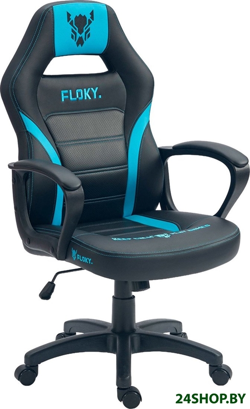 Игровое (геймерское) кресло FLOKY Vibe Aqua-Black Игровое (геймерское) кресло FLOKY Vibe Aqua-Black
