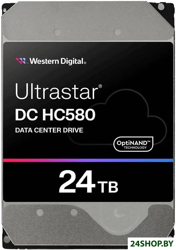 Жесткий диск WD Ultrastar DC HC580 24TB WUH722424ALE604 Жесткий диск WD Ultrastar DC HC580 24TB WUH722424ALE604