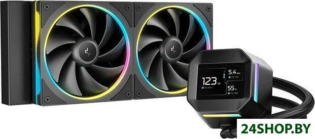 Система жидкостного охлаждения для процессора DeepCool LM240 R-LM240-BKDMMC-1 Система жидкостного охлаждения для процессора DeepCool LM240 R-LM240-BKDMMC-1
