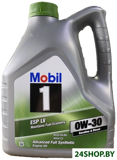 Моторное масло Mobil ESP LV 0W-30 5л Моторное масло Mobil ESP LV 0W-30 5л