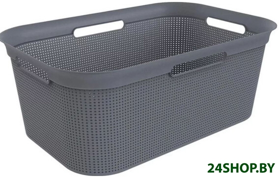Корзина Rotho Laundry Brisen 1023608853 41 л (антрацит) Корзина Rotho Laundry Brisen 1023608853 41 л (антрацит)