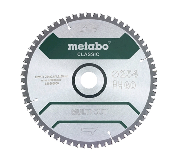 Пильный диск Metabo 628666000 Пильный диск Metabo 628666000