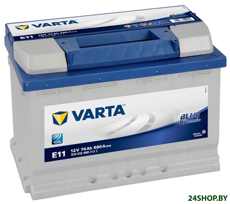 Автомобильный аккумулятор VARTA Blue Dynamic E11 574012068 (74 А/ч) Автомобильный аккумулятор VARTA Blue Dynamic E11 574012068 (74 А/ч)