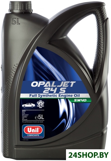 Моторное масло Unil Opaljet 24 S 5W-40 5л Моторное масло Unil Opaljet 24 S 5W-40 5л