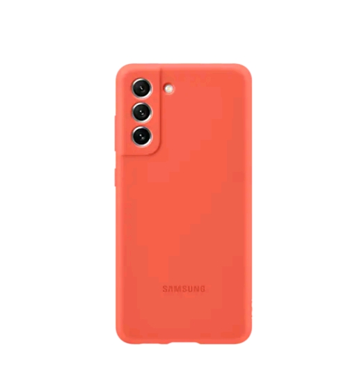 Чехол SAMSUNG Silicone Cover для S21 FE Coral (EF-PG990TPEGRU) Чехол SAMSUNG Silicone Cover для S21 FE Coral (EF-PG990TPEGRU)