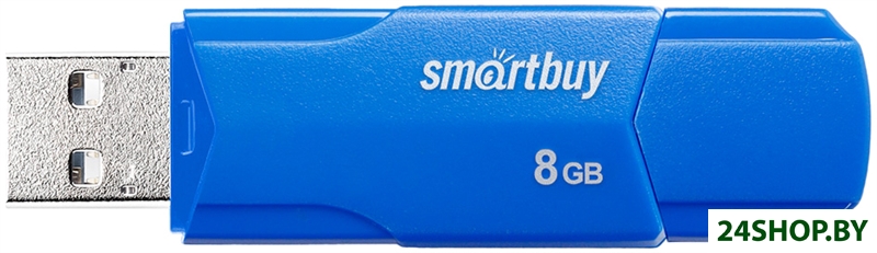 USB Flash SmartBuy Clue 8GB (синий) USB Flash SmartBuy Clue 8GB (синий)