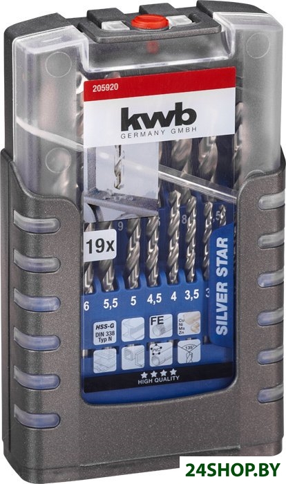 Набор сверл KWB 49205920 Набор сверл KWB 49205920