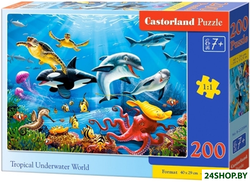 Пазл Castorland Premium Подводный мир B-222094 Пазл Castorland Premium Подводный мир B-222094